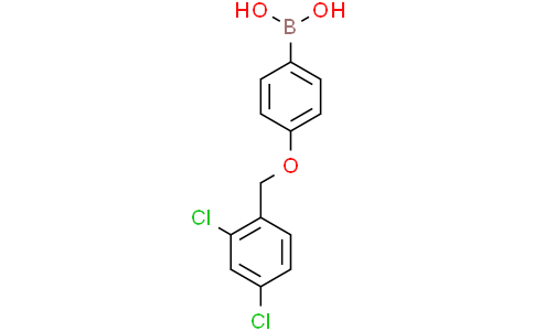 4-(2,4-Dichlorophenylmethoxy)phenylboronic acidCas:1256355-75-5
