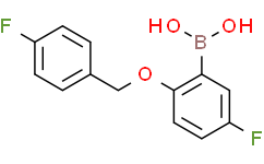 5-Fluoro-2-(4-fluorophenylmethoxy)phenylboronic acid