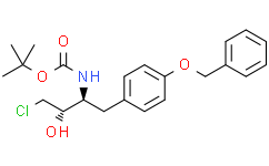 ((2S，3S)-1-(4-(苄氧基)苯基)-4-氯-3-羟基丁烷-2-基-3-d)氨基甲酸叔丁酯