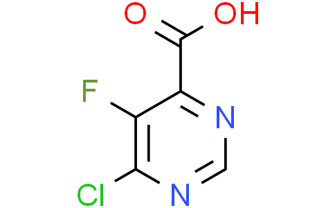 6-chloro-5-fluoro-pyrimidine-4-carboxylic acid