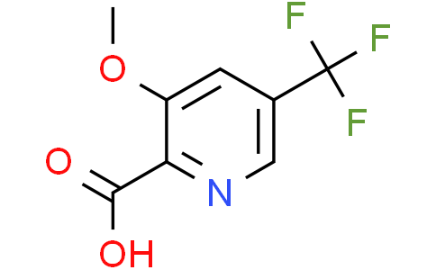 3-methoxy-5-(trifluoromethyl)pyridine-2-carboxylic acid