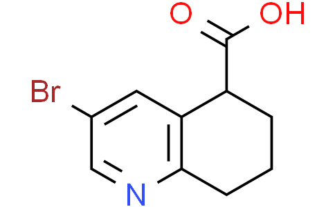 3-bromo-5,6,7,8-tetrahydroquinoline-5-carboxylic acid