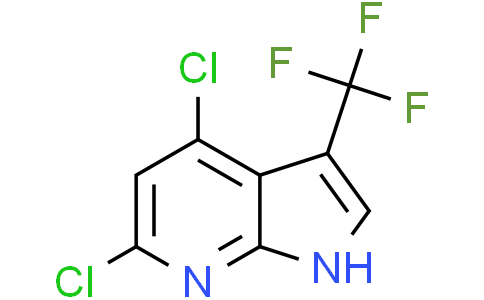4,6-dichloro-3-(trifluoromethyl)-1H-pyrrolo[2,3-b]pyridine