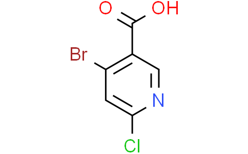 4-bromo-6-chloro-pyridine-3-carboxylic acid