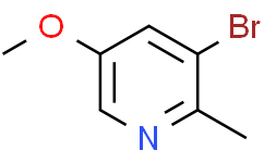 3-溴-5-甲氧基-2-甲基吡啶,97%