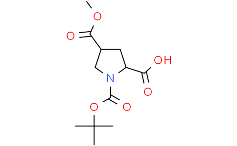 1-[(tert-butoxy)carbonyl]-4-(methoxycarbonyl)pyrrolidine-2-carboxylic acid