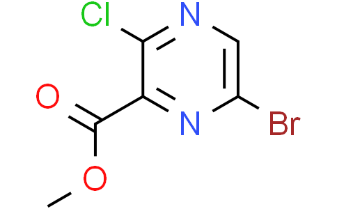 methyl 6-bromo-3-chloro-pyrazine-2-carboxylate