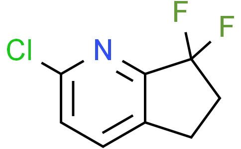 2-chloro-7,7-difluoro-5,6-dihydrocyclopenta[b]pyridine