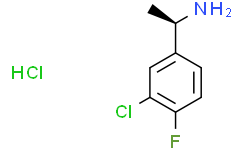 (R)-1-(3-氯-4-氟苯基)乙胺盐酸盐,95%