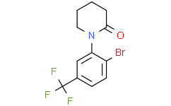 1-(2-Bromo-5-(trifluoromethyl)-phenyl)piperidin-2-one