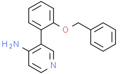 3-(2-(苄氧基)苯基)吡啶-4-胺