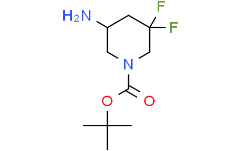 tert-butyl 5-amino-3,3-difluoropiperidine-1-carboxylate