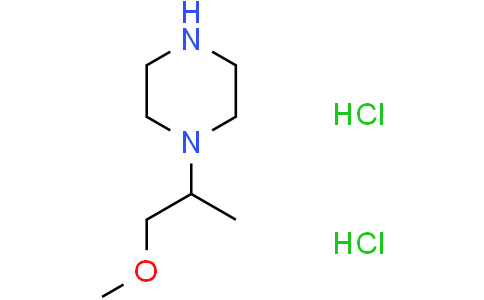 1-(1-methoxypropan-2-yl)piperazine dihydrochloride