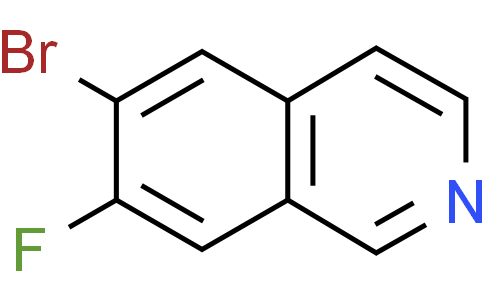6-bromo-7-fluoroisoquinoline