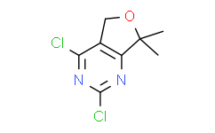 2，4-二氯-7，7-二甲基-5，7-二氢呋喃并[3，4-d]嘧啶,98%