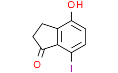 4-hydroxy-7-iodo-indan-1-one