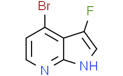 4-溴-3-氟-1H-吡咯并[2,3-b]吡啶