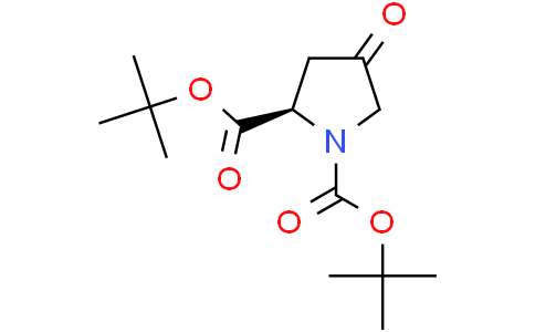 1,2-di-tert-butyl (2R)-4-oxopyrrolidine-1,2-dicarboxylate