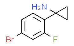 1-（4-溴-2-氟苯基）环丙烷-1-胺盐酸盐,98%