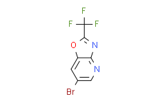 6-溴-2-(三氟甲基)噁唑并[4，5-b]吡啶,≥95%