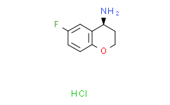(S)-4-氨基-6-氟-2，3-二氢苯并吡喃盐酸盐,≥97%