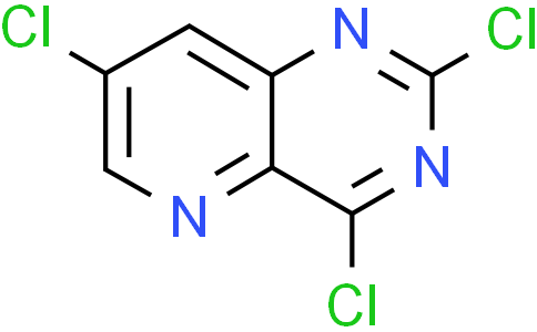 2,4,7-trichloropyrido[3,2-d]pyrimidine
