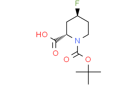 (2S,4S)-1-[(tert-butoxy)carbonyl]-4-fluoropiperidine-2-carboxylic acid