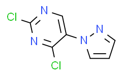 2，4-二氯-5-(1H-吡唑基)嘧啶,95%