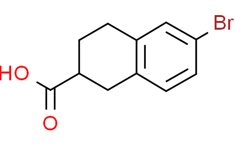 6-bromo-1,2,3,4-tetrahydronaphthalene-2-carboxylic acid