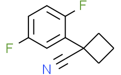 1-(2，5-二氟苯基)环丁烷甲腈