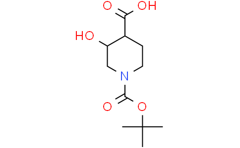 1-[(tert-butoxy)carbonyl]-3-hydroxypiperidine-4-carboxylic acid