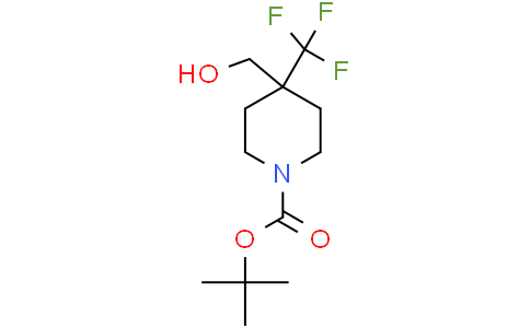 tert-butyl 4-(hydroxymethyl)-4-(trifluoromethyl)piperidine-1-carboxylate