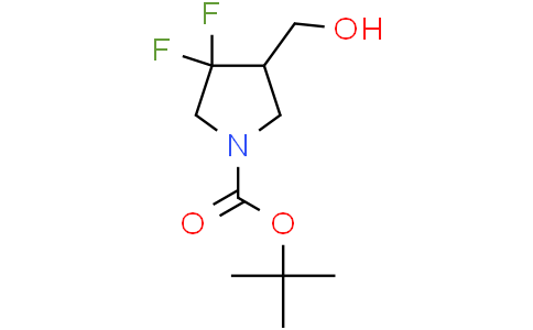 tert-butyl 3,3-difluoro-4-(hydroxymethyl)pyrrolidine-1-carboxylate