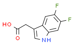 2-(5，6-二氟-1H-吲哚-3-基)乙酸,97%