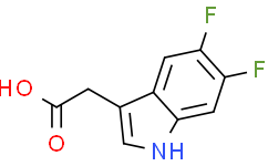 2-(5，6-二氟-1H-吲哚-3-基)乙酸,97%