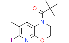 1-(6-Iodo-7-methyl-2,3-dihydro-1H-pyrido[2,3-b]-[1,4]oxazin-1-yl)-2,2-dimethylpropan-1-one