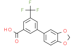3-(Benzo[d][1,3]dioxol-5-yl)-5-(trifluoromethyl)benzoic acid