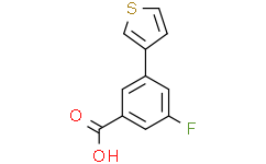 5-Fluoro-3-(thiophen-3-yl)benzoic acid