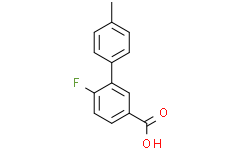 4-Fluoro-3-(4-methylphenyl)benzoic acid