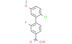 2'-Chloro-2-fluoro-5'-Methoxy-[1,1'-biphenyl]-4-carboxylic acid