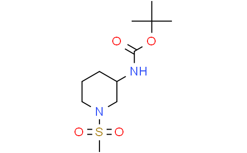 tert-Butyl(1-(methylsulfonyl)piperidin-3-yl)carbamateCas:1262310-00-8