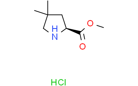 methyl (2S)-4,4-dimethylpyrrolidine-2-carboxylate hydrochloride