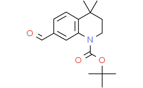 tert-butyl 7-formyl-4,4-dimethyl-2,3-dihydroquinoline-1-carboxylate