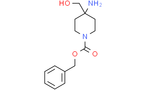 benzyl 4-amino-4-(hydroxymethyl)piperidine-1-carboxylate