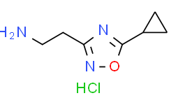 2-(5-CYCLOPROPYL-1,2,4-OXADIAZOL-3-YL)ETHAN-1-AMINE HYDROCHLORIDE
