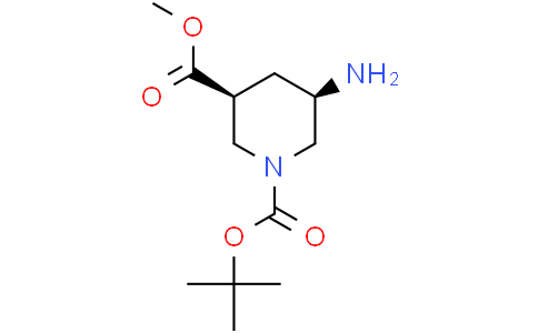 1-tert-butyl 3-methyl (3S,5R)-5-aminopiperidine-1,3-dicarboxylate