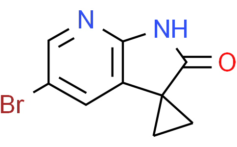5'-bromo-1',2'-dihydrospiro[cyclopropane-1,3'-pyrrolo[2,3-b]pyridin]-2'-one