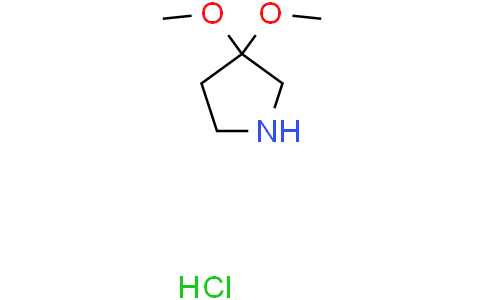3,3-dimethoxypyrrolidine hydrochloride