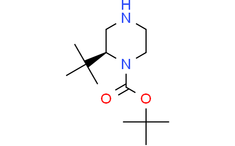 tert-butyl (2S)-2-tert-butylpiperazine-1-carboxylate