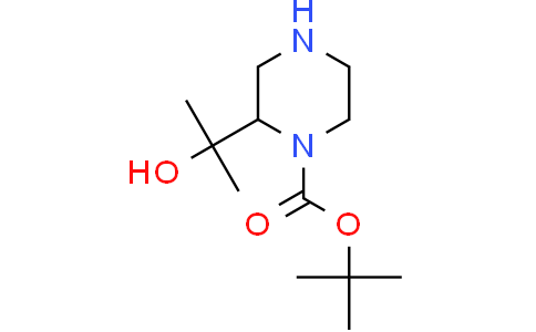 tert-butyl 2-(1-hydroxy-1-methyl-ethyl)piperazine-1-carboxylate